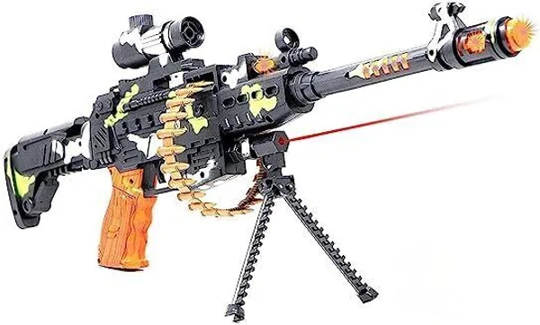 Shofie_Abs_Plastic_Musical_Army_Style_Toy_Machine_Gun_For_Kids_Guns_&_Darts_(Black,_Green)