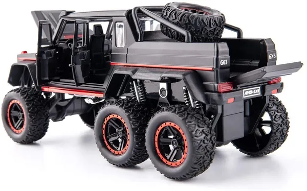 New_World_Best_Quality_Metal_1:24_George_Patton_Pullback_Diecast_(Black,_Pack_Of:_1)