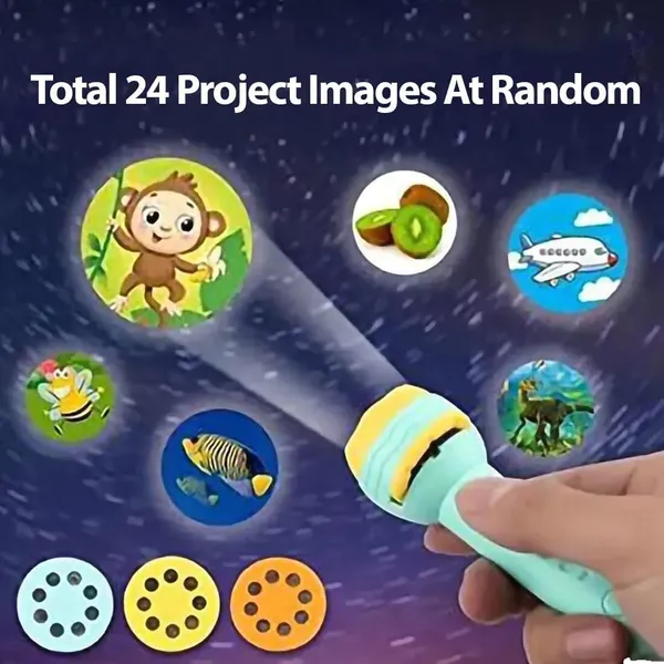 Shofie_Mini_3_Slides_24_Pattern_Projector_Flashlight_Torch,_Kids_Projection_Torch_(Multicolor)_Pack_Of_2