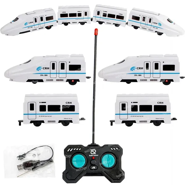 Shofie_Train_Toy_With_Remote_Control,_Lights_And_Sounds,_Rechargeable_Emu_Train_Model_(White)
