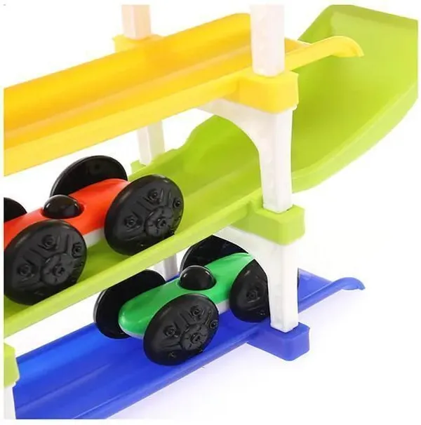 4_Level_Colorful_Ramp_Race_Track_Toy_Set_For_Toddlers_And_Kids_(Multicolor,_Pack_Of:_1)