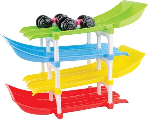 4_Level_Colorful_Ramp_Race_Track_Toy_Set_For_Toddlers_And_Kids_(Multicolor,_Pack_Of:_1)
