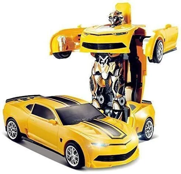 2In1_Automatic_Convertible_Robot_Car_3D_Light_And_Sound_Transform_Car_Toy_(Yellow)