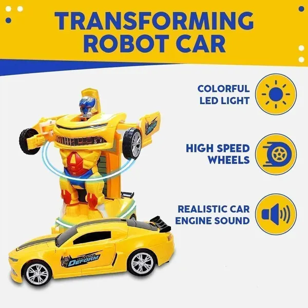 2In1_Automatic_Convertible_Robot_Car_3D_Light_And_Sound_Transform_Car_Toy_(Yellow)