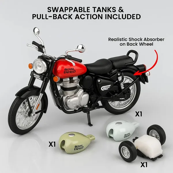 Royal_Enfield_1:15_Scale_Diecast_Motorcycle_Model_Toy,_Pull_Back_Action_(Red)