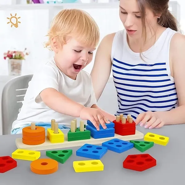 Wooden_Pattern_Block_Puzzle_Game_For_Kids,_Activity_Game_For_Babies_(Multicolor)