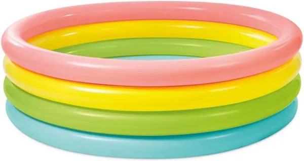 Time_2_Toys_Inflatable_3_Ft_3_Ring_Bathtub_Child_Tub_Cushion_Port