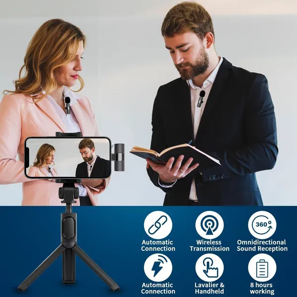 Shofie_K9_Wireless_Microphone_Clip_Mic,_Digital_Mini_Lavalier_Microphones,_Microphone_Microphone_(Black)