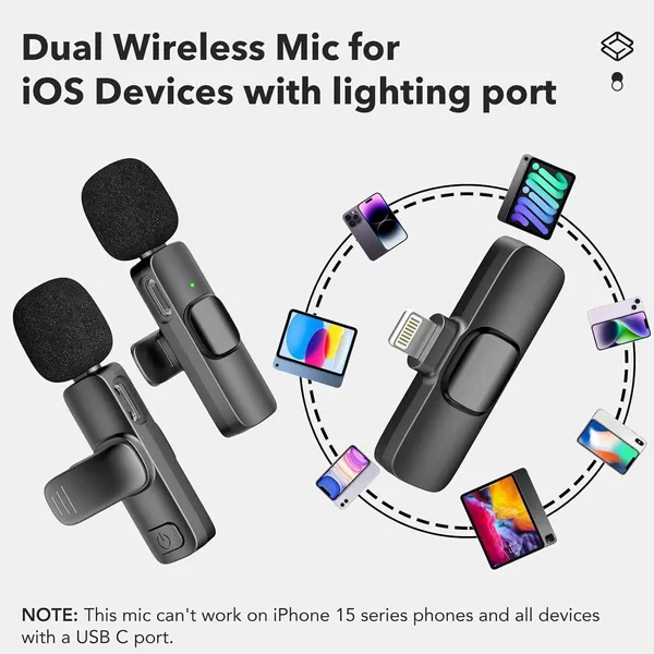 Shofie_K9_Wireless_Microphone_Clip_Mic,_Digital_Mini_Lavalier_Microphones,_Microphone_Microphone_(Black)