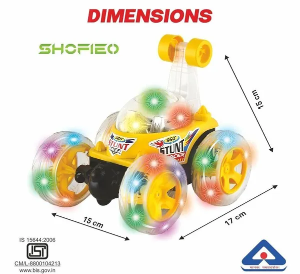 Shofie_Remote_Control_Rotating_Rolling_Stunt_Rc_Car_Toys_For_Kids_(Multicolor)