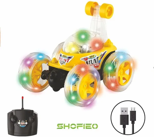Shofie_Remote_Control_Rotating_Rolling_Stunt_Rc_Car_Toys_For_Kids_(Multicolor)