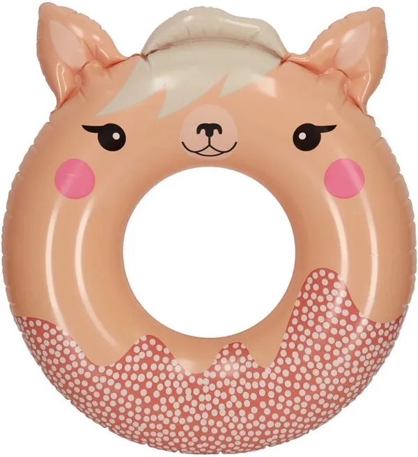 1Pc_Inflatable_Cute_Animal_Swim_Tube_Ring_Inflatable_Swimming_Safety_Tube_(Brown)