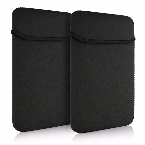 Pack_Of_2_-_Laptop_Sleeve_15.6_Inch_Slim_Fit_Neoprene_Material_Zipperless_Laptop_Case_Cover_Bag_For_Macbook_Asus_Acer_Lenovo_Dell_Hp_Tablet_Ipad_Also_Use_As_Mousepad_Black