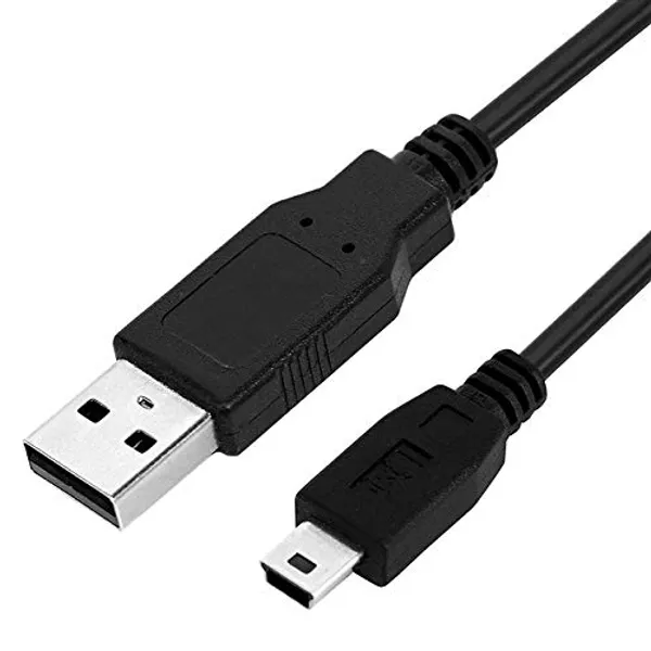 Pack_Of_2_-_Mak_World_Usb_2.0_A_To_Mini_B_5_Pin_Cable_For_External_Hdds_Camera_Card_Readers_V3_Etc_1_5_Meter