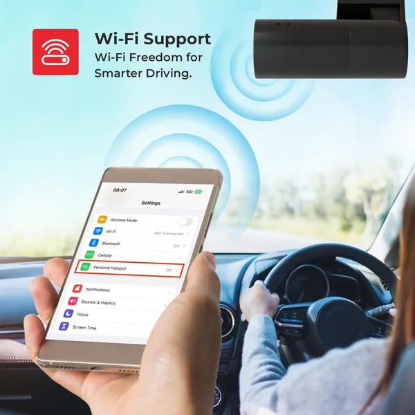 Trueview_2Mp_Dash_Camera_With_Wi_Fi_Built_In_G_Sensor_Microphone_Time_Lapse_Emergency_Video_Speed_Alerts_Truecloud_App_Support_128Gb_Micro_Sd_Compatibility_G_Sensor_Gps