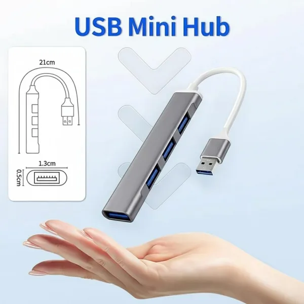 Pack_Of_2_-_Premium_Metal_4_Port_Usb_3.0_Hub_5Gbps_High_Speed_Data_Splitter_Durable_Aluminum_Multiport_Adapter_For_Laptop_Pc_And_Macbook