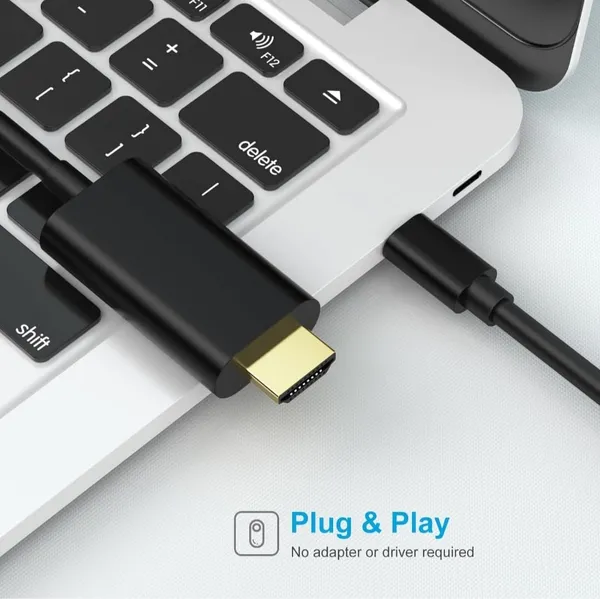 Usb_C_To_Hdmi_Cable_4K_High_Speed_Video_Adapter_Black_Compatible_With_Laptop_Tv_Monitor_1_8M_Length