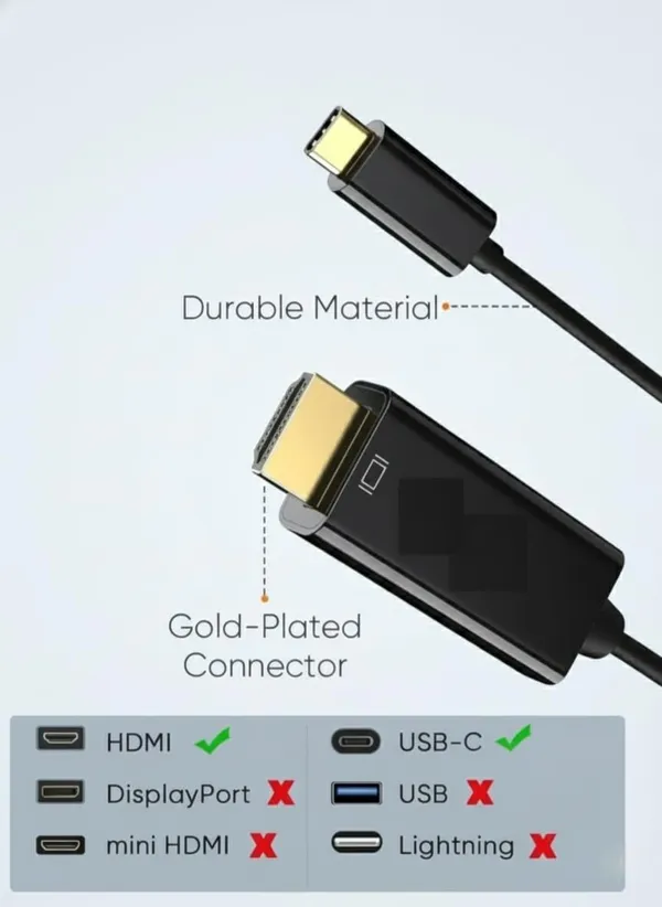 Usb_C_To_Hdmi_Cable_4K_High_Speed_Video_Adapter_Black_Compatible_With_Laptop_Tv_Monitor_1_8M_Length