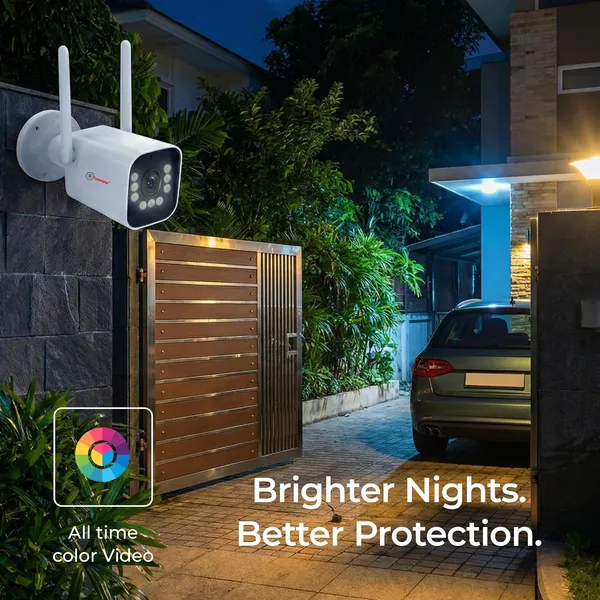 Trueview_3Mp_4G_Sim_Bullet_Security_Camera_All_Time_Color_Night_Vision_Ip66_Waterproof_Human_Detection_Two_Way_Audio_256Gb_Memory_Card_Support_Stqc_Approved