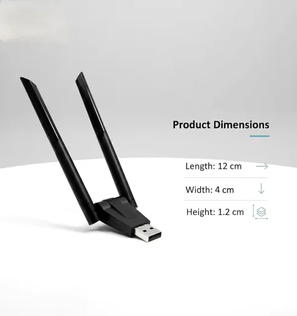 2_In_1_Wireless_Usb_Adapter_1300Mbps_Dual_Band_Wifi_Bluetooth_5_1_Dongle_With_Antenna_High_Speed_5G_Wifi_Receiver_For_Pc_Laptop_Desktop_Driver_Free_Plug_Play_1_Year_Warranty