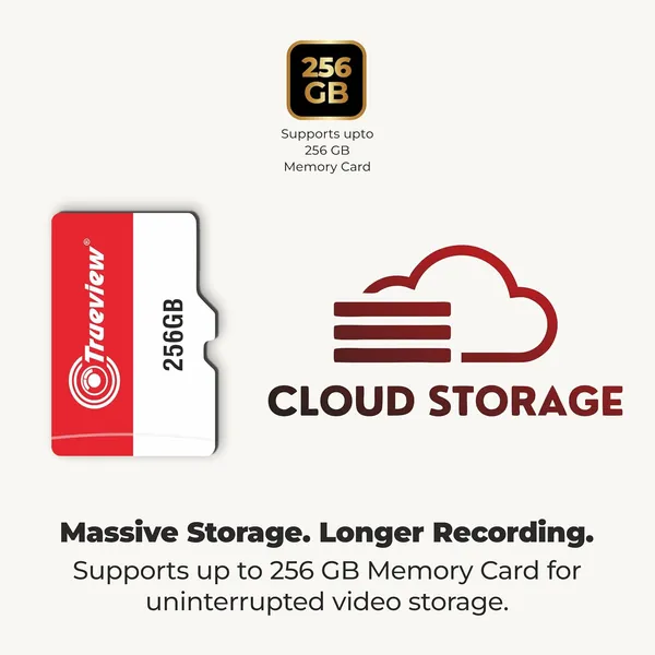 Trueview_3Mp_Wi_Fi_All_Time_Colour_Mini_Pan_Tilt_Cctv_Camera_Stqc_Approved_360_Pan_Tilt_Human_Detection_2_Way_Audio_Supports_256_Gb_Memory_Card_Cloud_Alexa_T18290S