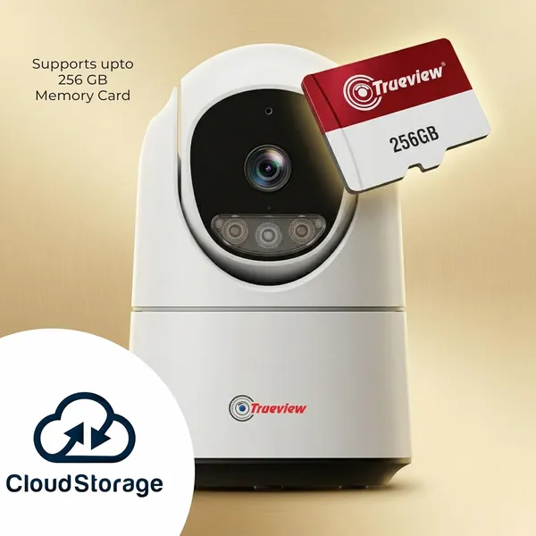 Trueview_3Mp_Wifi_Atc_Robot_Camera_Biser_(Stqc_Certified)_Wifi_Cctv_Camera_All_Time_Color_Night_Vision_Pan_Tilt_Smart_Tracking_2Way_Audio_Memory_Card_And_Cloud_Alexa_T18296S