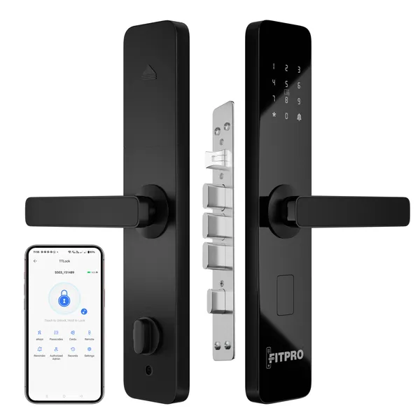Fitpro_Sentinel_S1_Smart_Door_Lock_Pin_Rfid_Card_App_Key_Access_Auto_Lock_Smart_Door_Lock_(Black)