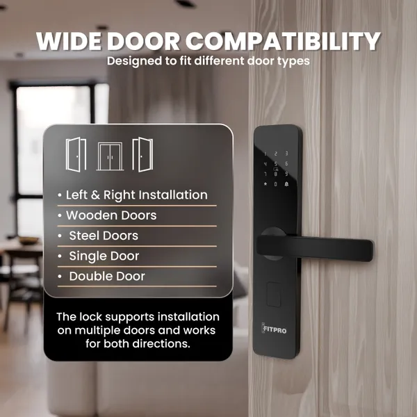 Fitpro_Sentinel_S1_Smart_Door_Lock_Pin_Rfid_Card_App_Key_Access_Auto_Lock_Smart_Door_Lock_(Black)