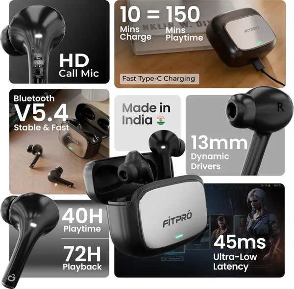 Fitpro_Master_Earbuds_2_Premium_Design_Tws_Bluetooth_5.4,_72H_Playtime,_Bluetooth_(Black,_True_Wireless)