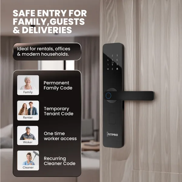 Fitpro_Sentinel_S1_Pro_Smart_Door_Lock_Fingerprint_Pin_Rfid_App_Key_Access_Smart_Door_Lock_(Black)