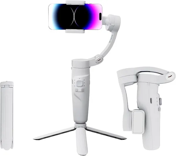 White_DJI_OM_5_Foldable_3-Axis_Mobile_Gimbal_Stabilizer_for_Vlogging_&_Reels