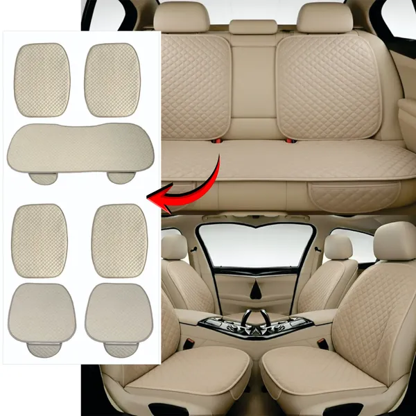 Beige_Premium_Cotton_Car_Seat_Protector_for_Comfortable_Seat_Cover_Universal_for_All_Car_|_5_Seater_Car_(_7PC_Front_&_Rear_SEAT_Full_Set)