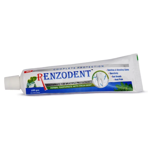 Renzodent_Complete_Protection_Herbal_Toothpaste_With_Fresh_Mint_(100G)_(Pack_Of_3)