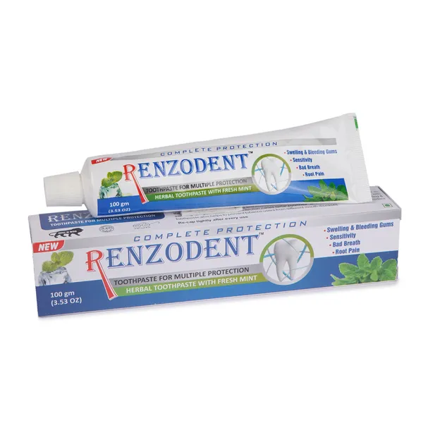 Renzodent_Complete_Protection_Herbal_Toothpaste_With_Fresh_Mint_(100G)_(Pack_Of_3)
