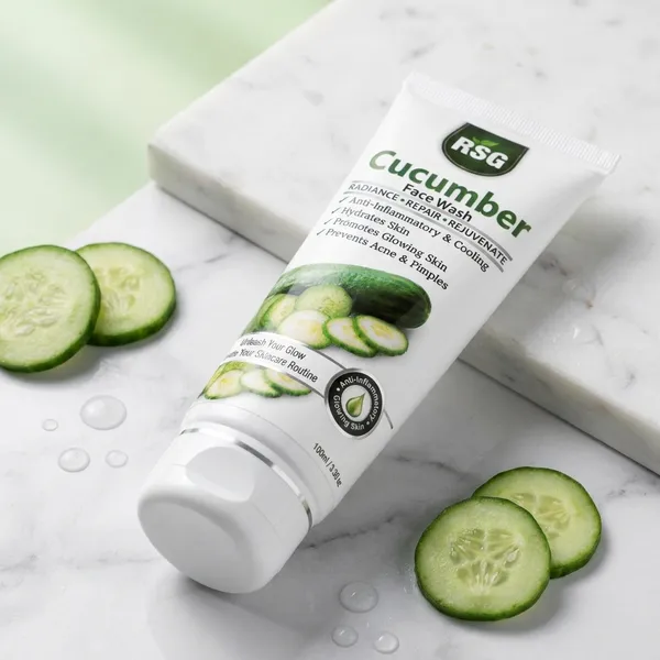 Rsg_Cucumber_Face_Wash_-_Radiance,_Repair_&_Rejuvenate_(100Ml)_(Pack_Of_3)