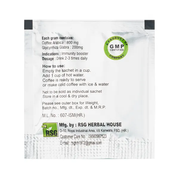 Rsg_Natural_Instant_Green_Coffee_-_Immunity_Booster_(25_Sachets)_(Pack_Of_2)