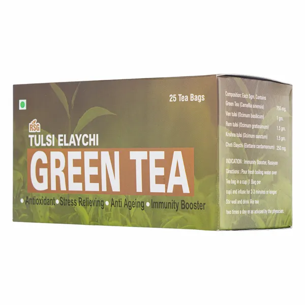 Rsg_Tulsi_Elaychi_Green_Tea_-_Immunity_Booster_&_Stress_Relief_Herbal_Tea_(25_Tea_Bags)_(Pack_Of_2)