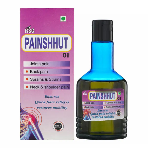 Rsg_Painshhut_Ayurvedic_Pain_Relief_Oil_-_100Ml_(Pack_Of_2)