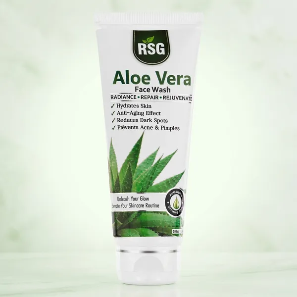 Rsg_Aloe_Vera_Face_Wash_-_Radiance,_Repair_&_Rejuvenate_(100Ml)_(Pack_Of_3)