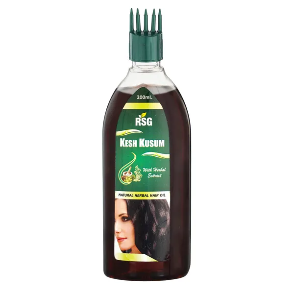 Rsg_Kesh_Kusum_Natural_Herbal_Hair_Oil_-_200Ml_(Pack_Of_2)