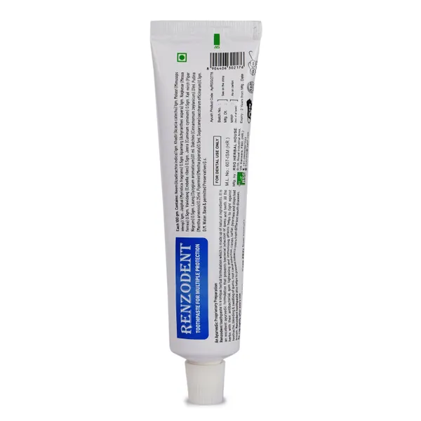 Renzodent_Complete_Protection_Herbal_Toothpaste_With_Fresh_Mint_(100G)_(Pack_Of_3)