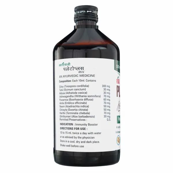 Rsg_Plato_Plus_Syrup_-_Ayurvedic_Immunity_Booster_For_Healthy_Platelet_Count_(500Ml)_(Pack_Of_2)