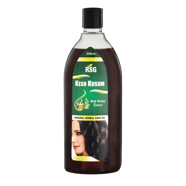 Rsg_Kesh_Kusum_Natural_Herbal_Hair_Oil_-_200Ml_(Pack_Of_2)