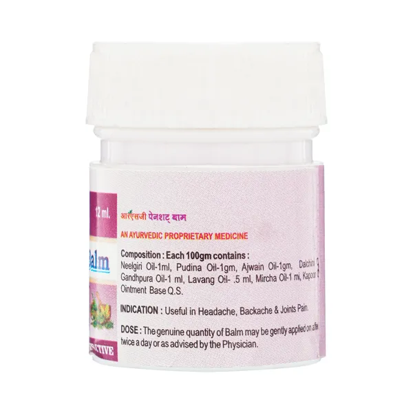 Rsg_Painshhut_Balm_-_Ayurvedic_Pain_Relief_Balm_(12Ml)_(Pack_Of_5)