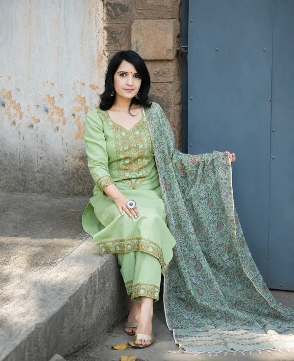 Mint_Green_Embroidered_Cotton_Kurta_Set_with_Printed_Dupatta_|_Ethnic_3-Piece_Suit_Set