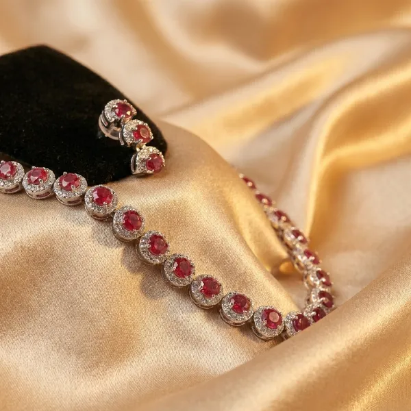 Pink_Crystal_Embellished_Necklace_With_Matching_Earrings