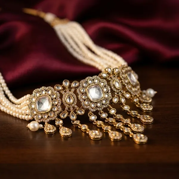 Elegant_Golden_Toned_Crystal_Maang_Tikka_With_Pearl_Accents