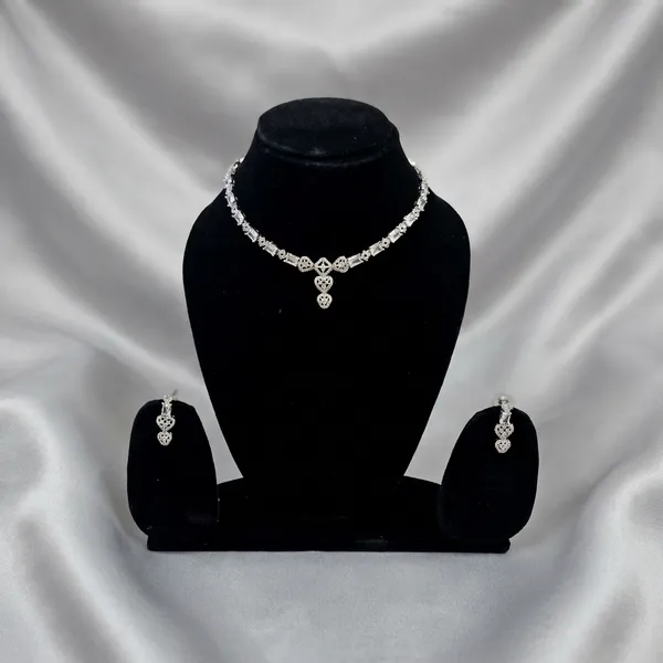 Elegant_Silver_Toned_Body_Chain_Jewelry_Set