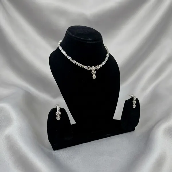 Elegant_Silver_Toned_Body_Chain_Jewelry_Set