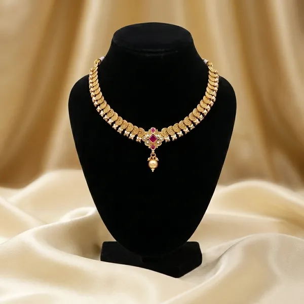 Traditional_Gold_Toned_Ruby_Studded_Bracelet